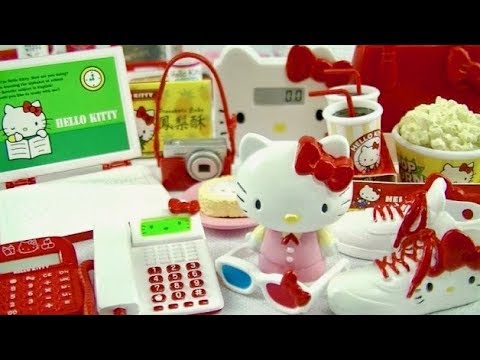 Re-Ment Hello Kitty OL Life Sanrio - YouTube