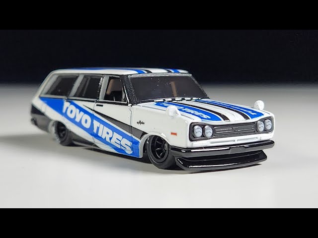 Hot Wheels Premium Review: '69 Nissan Skyline Van | 2023 Pop