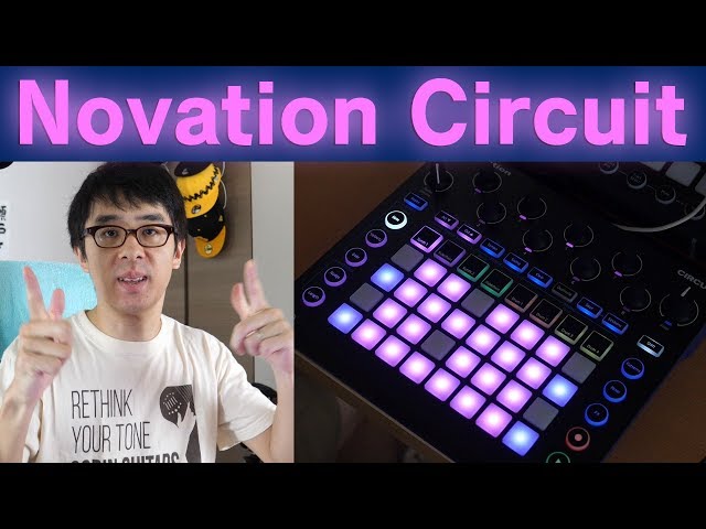 お手軽リズムマシン！Novation Circuit で遊んでみた！ - YouTube