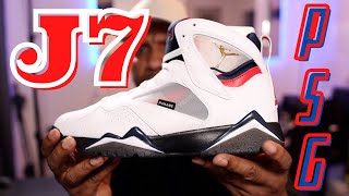 IS THIS THE BEST PSG x JORDAN COLLAB?? - JORDAN 7 x PARIS SAINT