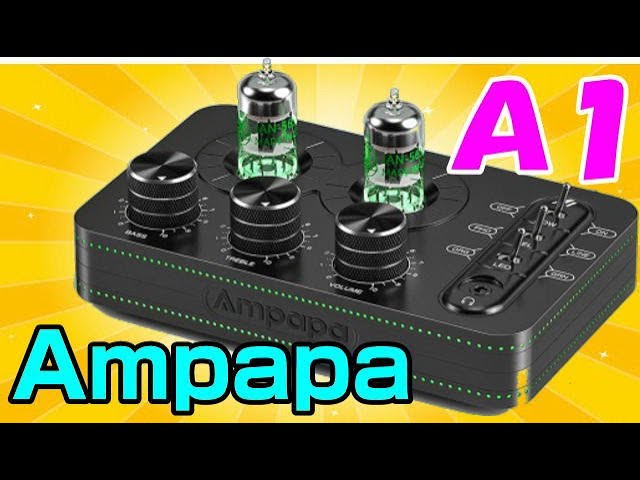 Unpacking the Ampapa A1 tube phono preamplifier 新しいブランドの