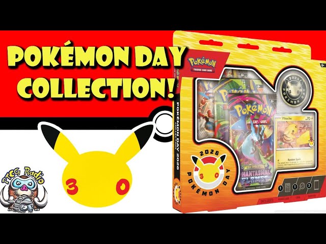Pokémon Day 2026 TCG Collection Revealed! 30th Anniversary is HERE