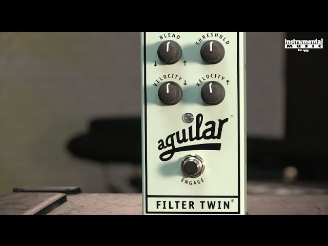 Aguilar Filter Twin Bass Demo - YouTube