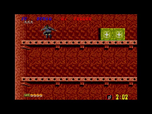 Shinobi (1987 Arcade): Stage 2 - YouTube