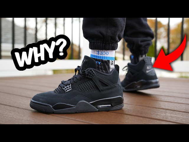 Why Did They Change It? Air Jordan 4 Black Cat 2025 REVIEW & On