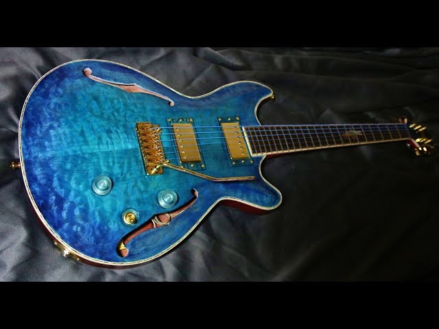 1からエレキギターを作ってみた【7本目】Semi-Hollow Guitar Making