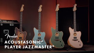 Exploring the Acoustasonic Player Jazzmaster | Fender - YouTube