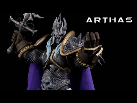 NECA ARTHAS Heroes of the Storm Figure Review - YouTube