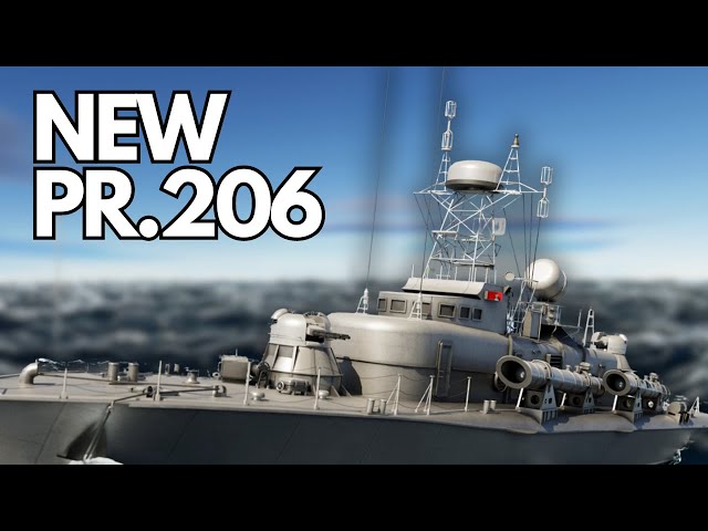 NEW PR.206 TORPEDO BOAT AND AMPHIBIOUS VEHICLES! - YouTube