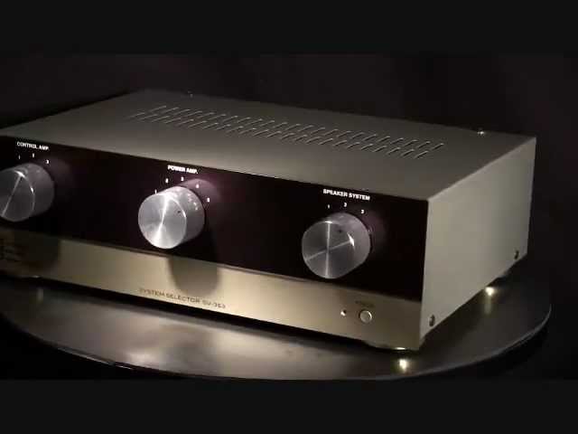 SV-353 サンバレー オーディオセレクター A0054 - YouTube