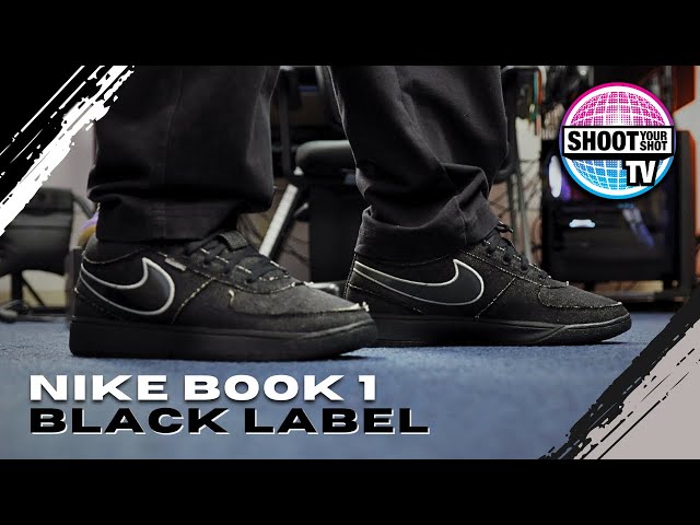 Nike Book 1 LX Black Label Review - YouTube