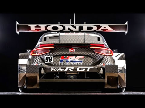 2024 Honda CIVIC TYPE R-GT Unveiled Video, Super GT series GT500