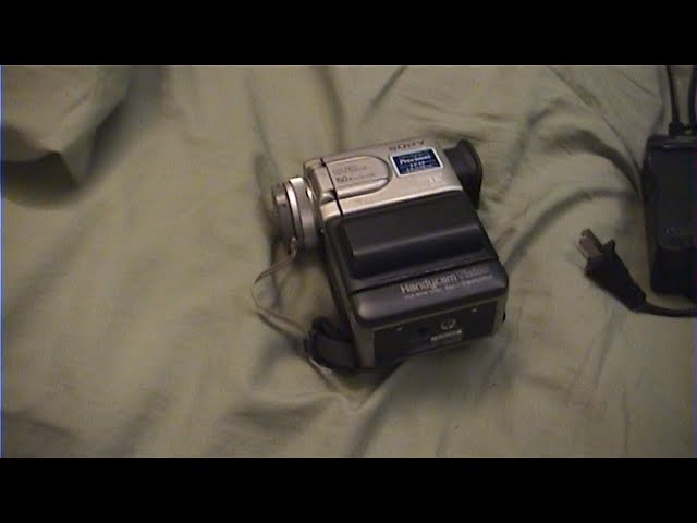 Sony Handycam Vision DCR-PC10 MiniDV Camcorder - YouTube