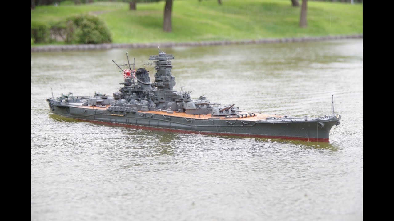 フルスクラッチ】1/150 ラジコン 戦艦大和を作る！！ - YouTube