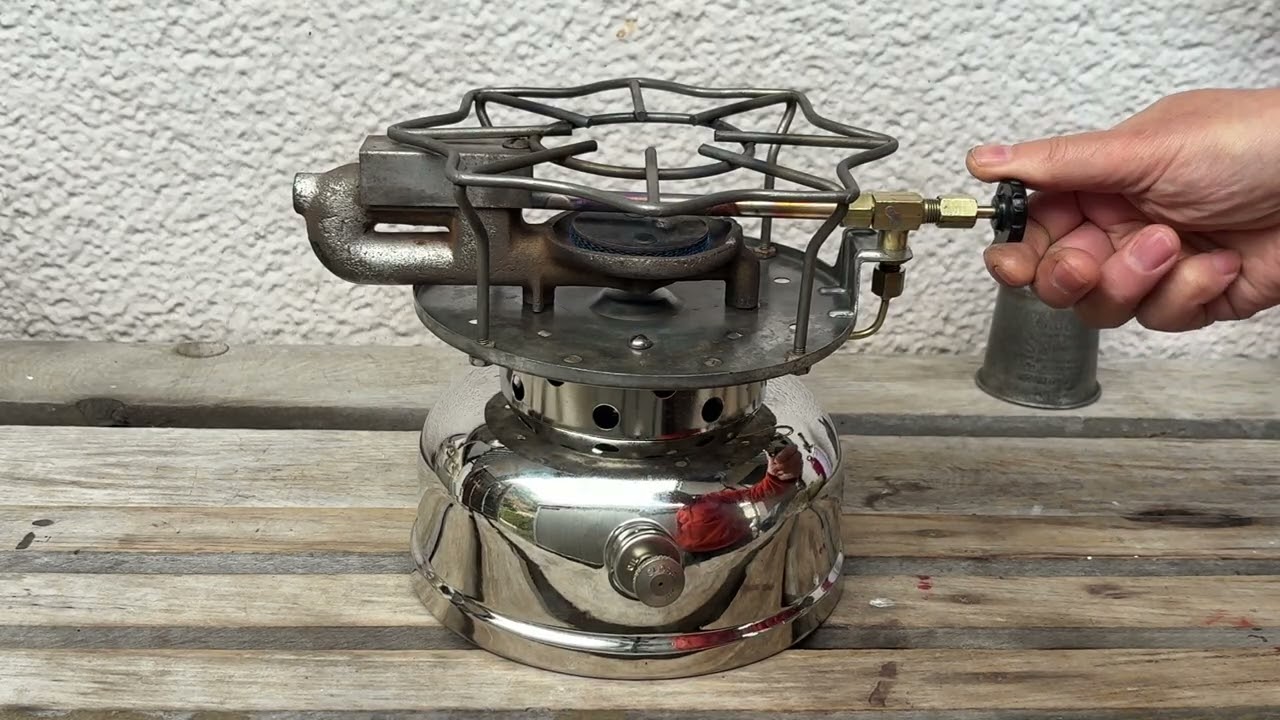 1952年製 コールマン500 カナダ 星形八角ゴトククロームメッキ真鍮