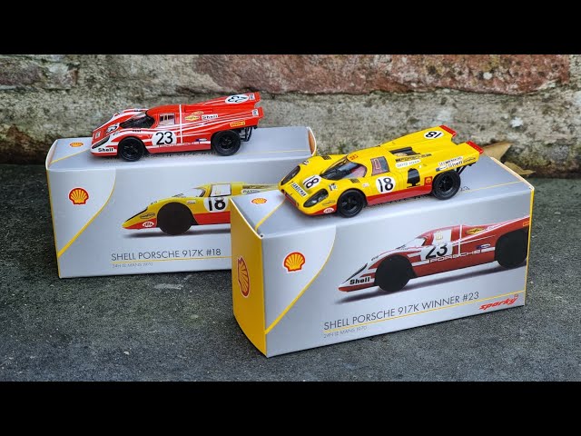 Perfect Porsche 917 Tinyhk Spark Shell set. 24h of Lemans