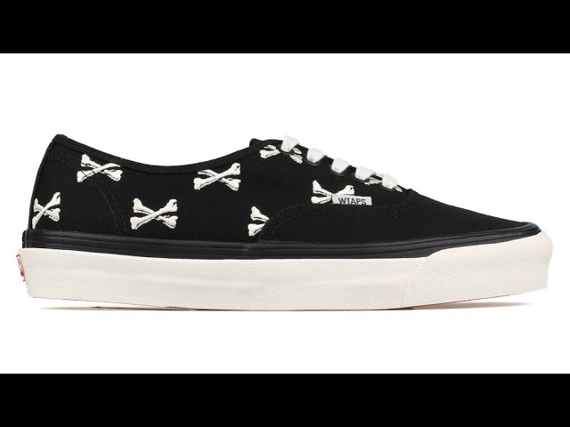 Shoe Review: Vans Vault Originals x WTAPS 'Bones' Authentic LX