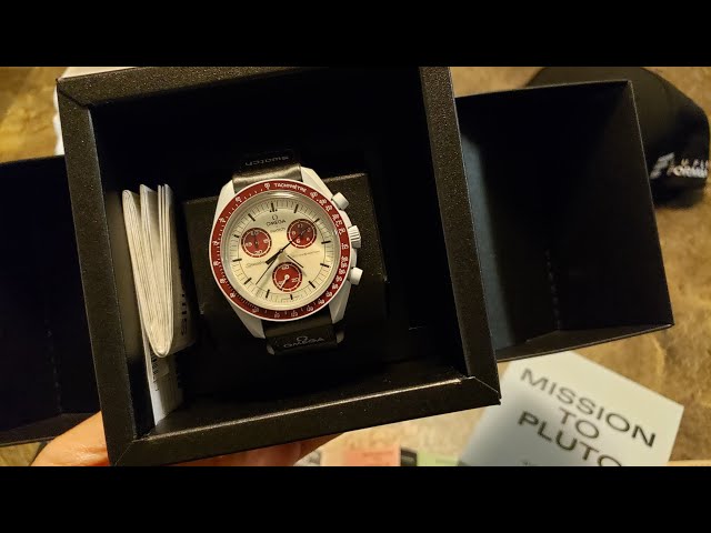 The Collab that made the news! Omega+Swatch MoonSwatch Pluto