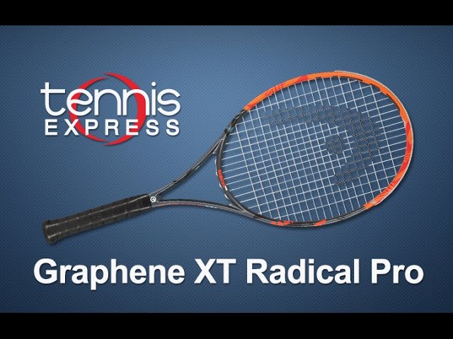 HEAD Graphene XT Radical Pro Racquet Review | Tennis Express - YouTube