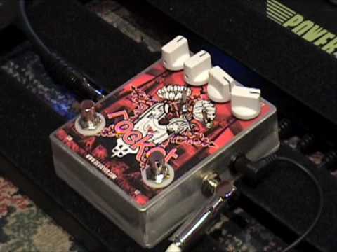 Devi-Ever ROCKET fuzz tremolo unique guitar effects pedal demo