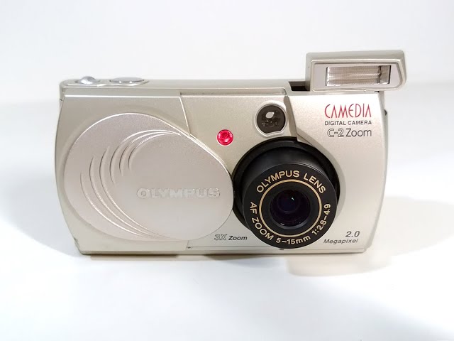 OLYMPUS CAMEDIA C-2 Zoom Digital Camera - YouTube