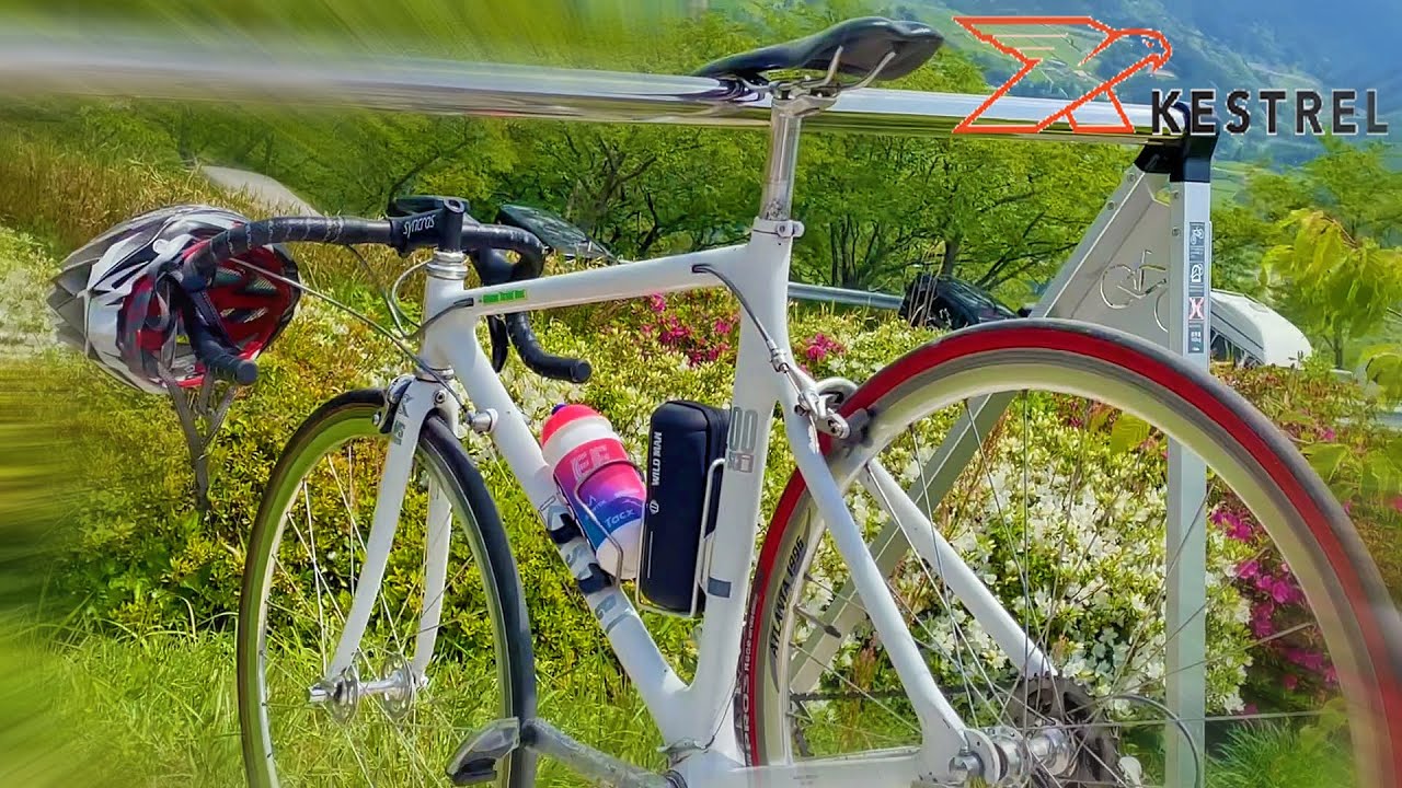 I borrowed a 1990s carbon road bike! [Kestrel 200 Sci] - YouTube