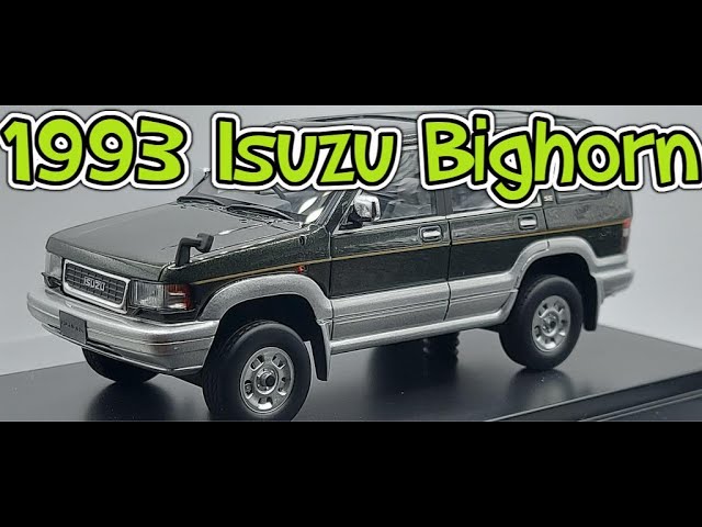 1993 Isuzu Bighorn (Trooper) resin by Hi-Story - YouTube