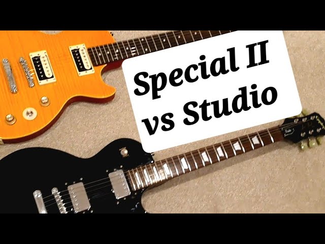Epiphone Slash Les Paul Special II vs Les Paul Studio - who wins