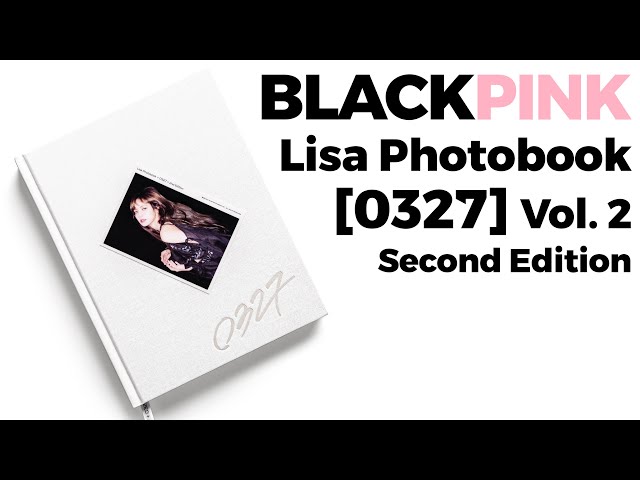 Unboxing / Blackpink Lisa Photobook [0327] Vol. 2 - Second Edition