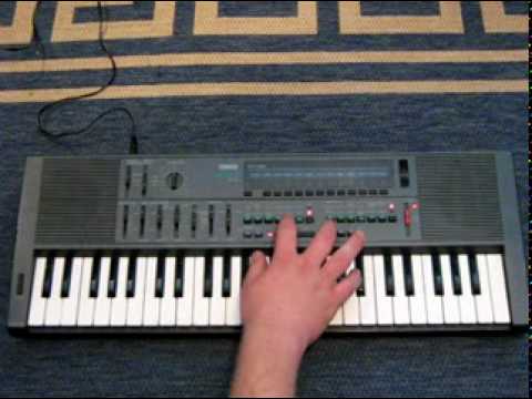 Yamaha MK-100 Portasound Keyboard - YouTube