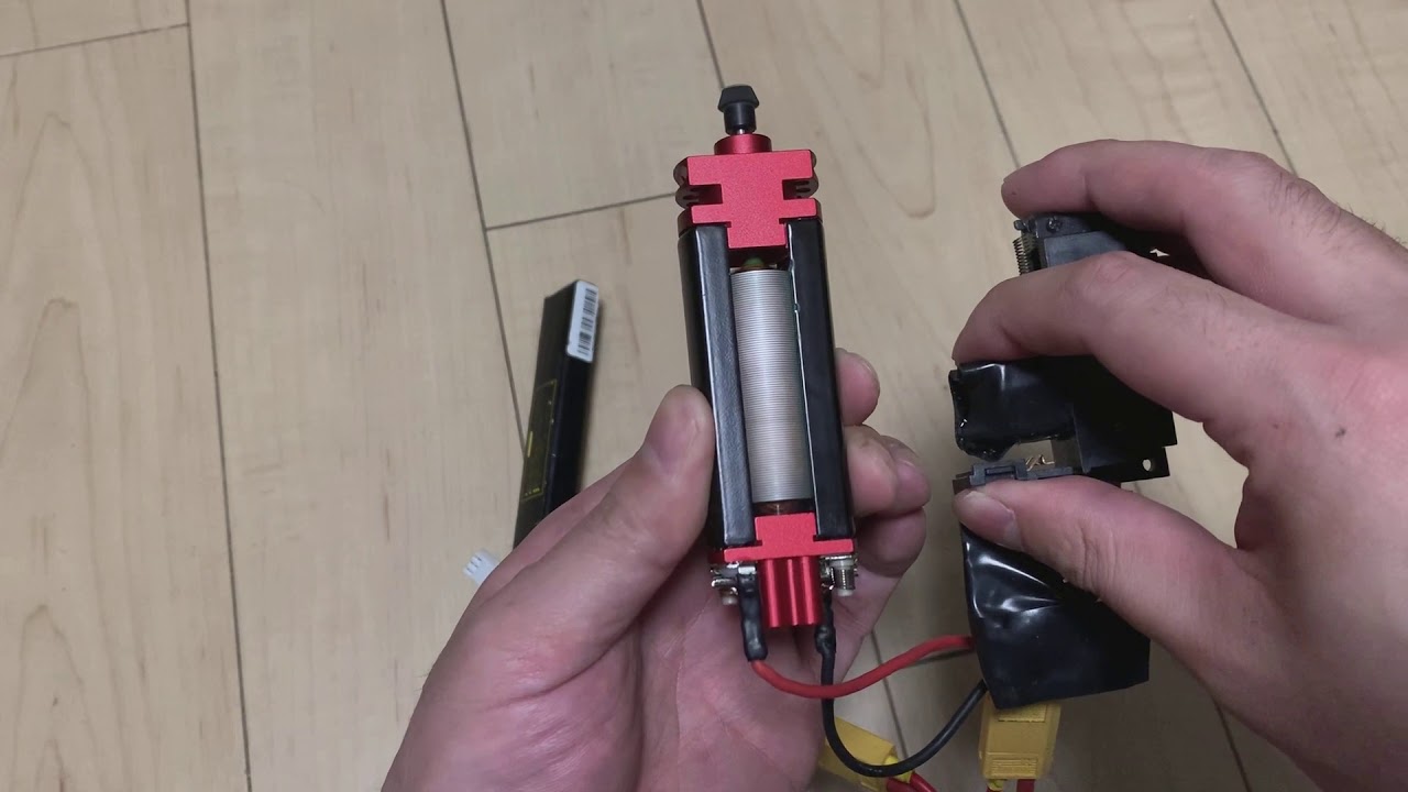 SYSTEMA PTW（トレポン）互換の中華製赤モーターのレビュー、490KUMIと