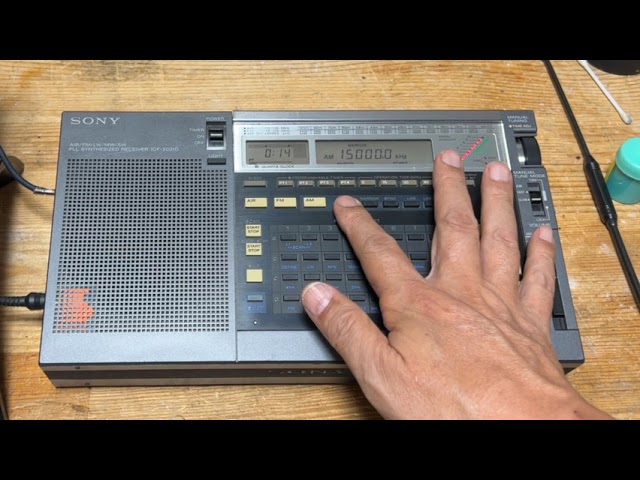 ICF-2001D 修理完了【2023/07/11】 - YouTube