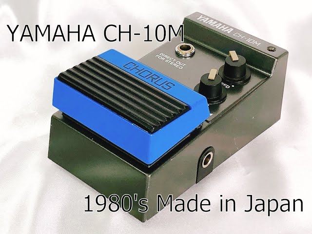 YAMAHA CH-10M Chorus '1980s Vintage Guitar Pedal Made in Japan F/S