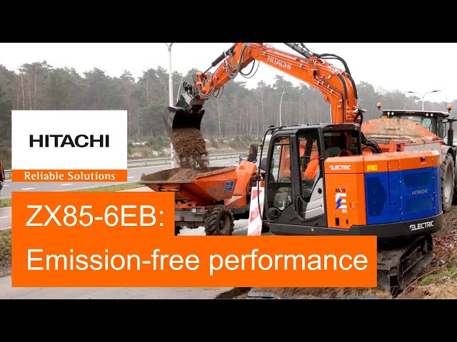 Emission-free performance with the ZX85-6EB - YouTube