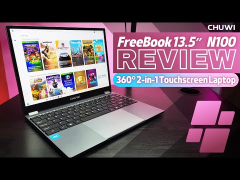 CHUWI FreeBook N100 REVIEW: Yoga laptop model for 2024 with 360