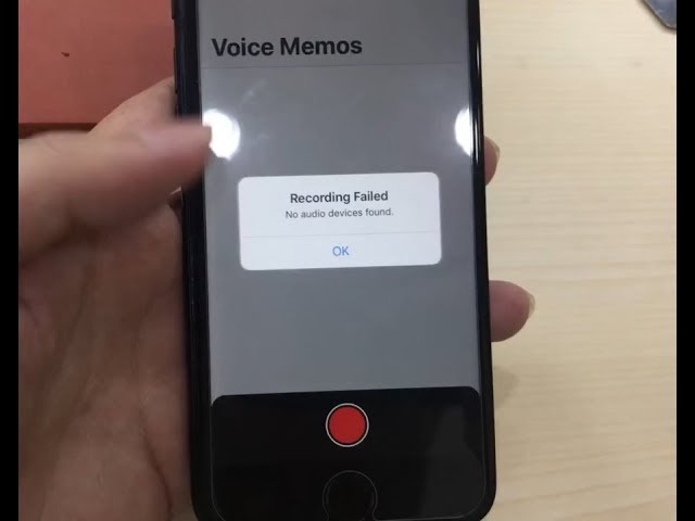 iPhone 7 Audio IC repair - No Audio Devices Found -slow startup