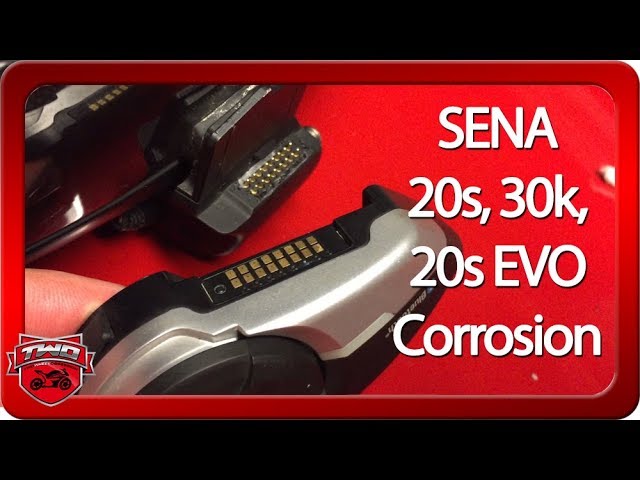 SENA 20s 20s EVO 30k Connection Corrosion - YouTube