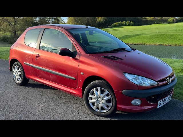 Peugeot 206 1.4 8v S 3dr (a/c) 2005 - YouTube