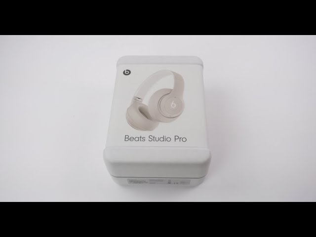 New! Beats Studio Pro - Sandstone [Unboxing] - YouTube