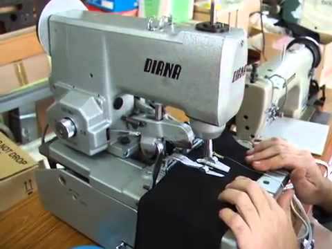 職業用ミシン ボタンホーラー 佐藤貴美枝