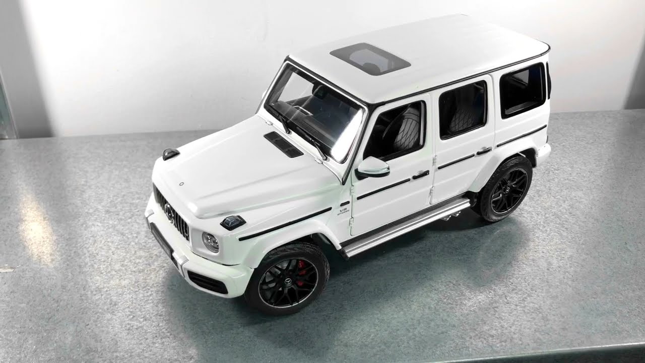 Mercedes-Benz G63 AMG 2018 1:18 Minichamps Diecast Model Review
