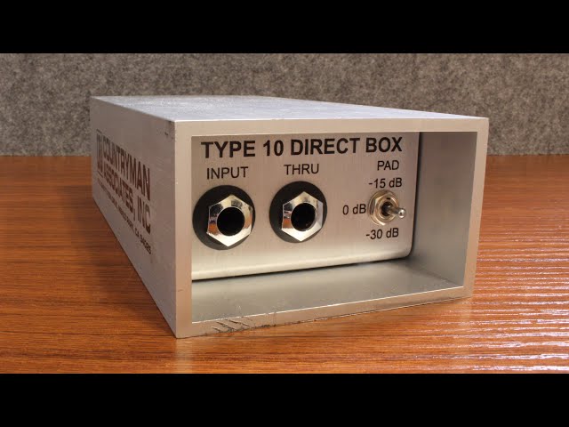 Countryman Type 10 DI Box Overview - YouTube