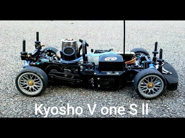 Kyosho PureTen GP V one S ll 4wd, GS 15R, tuned pipe and 2 speed
