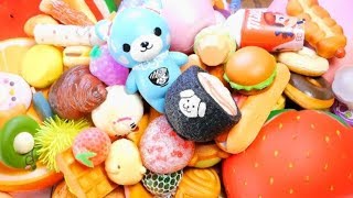 ASMR】Japanese Cute Squishy Squeeze スクイーズ大量【音フェチ