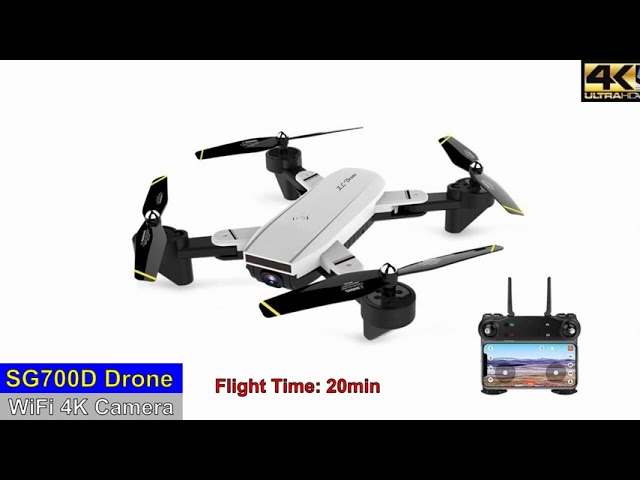 SG700D 4K Low Budget Drone – First Flight Guide ! - YouTube