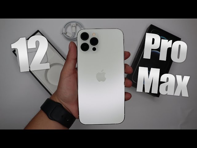 Iphone 12 Pro Max Unboxing!*Silver 256gb Edition* - YouTube