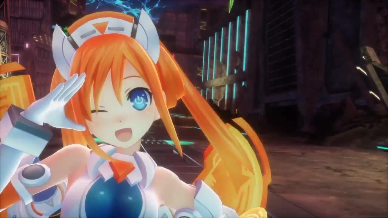PS4 新次元ゲイム ネプテューヌVⅡ － オレンジハート 登場 - YouTube