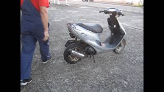 ホンダ ライブディオZXが入荷しました。 | バイクパーツのジャンク