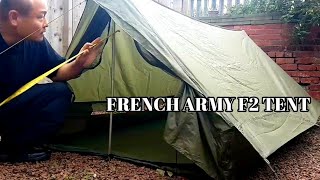 フランス軍F2テント】私ならこう使う【一軍入り決定】 - YouTube