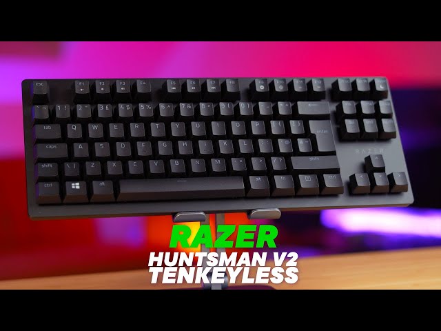 Razer Huntsman V2 Tenkeyless | Unboxing and Review - YouTube